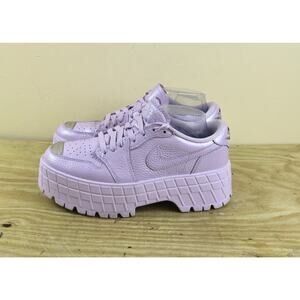 Nike Sneakers Womens 9.5 Air Jordan Purple 1 Low Brooklyn HF3184-500